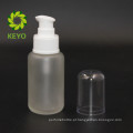 atacado vazio pulverizador fosco bomba de vidro cosméticos jar frasco